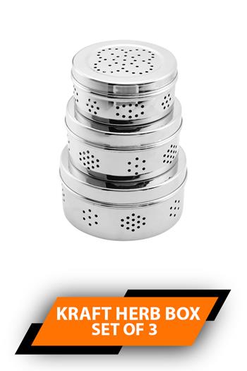 Kraft Herb Box Set Of 3